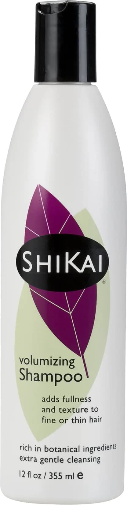 ShiKai Volumizing Shampoo (355 ml) | Botanical Ingredients | Adds Volume & Moisture to Fine Hair | Extra Gentle Cleansing — No Color