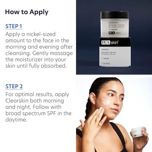PCA SKIN Clearskin Lightweight Face Moisturizer 50ml (1.7 oz) | Balances Oil & Reduces Breakout Discoloration thumbnail 6
