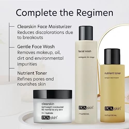 PCA SKIN Clearskin Lightweight Face Moisturizer 50ml (1.7 oz) | Balances Oil & Reduces Breakout Discoloration thumbnail 8