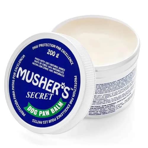 Musher's Secret Paw Wax 200g (7 oz) | Natural Waxes & Vitamin E for All-Weather Paw Protection thumbnail 1