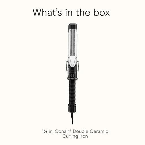 Conair Curling Iron 1.25-inch Barrel | Effortless Beach Waves & Lasting Curls thumbnail 8