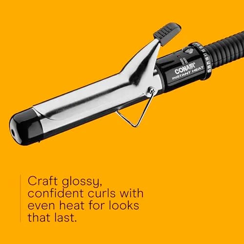 Conair Curling Iron 1.25-inch Barrel | Effortless Beach Waves & Lasting Curls thumbnail 3