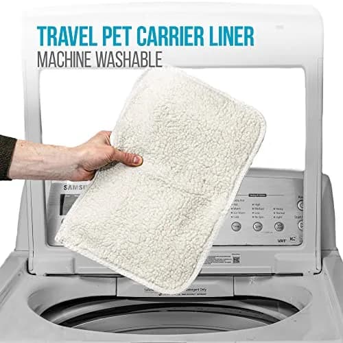 Sherpa Original Deluxe Travel Pet Carrier, Large | Airline Approved & Conforms to Under-Seat Requirements thumbnail 7