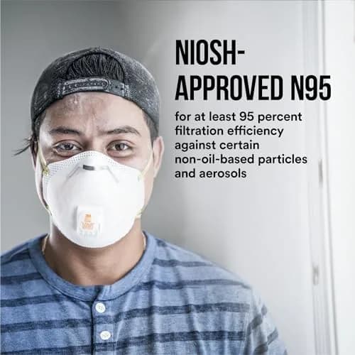 3M 8511 N95 Cool Flow Valved Respirator 10-Pack | NIOSH Approved for 95% Filtration thumbnail 7