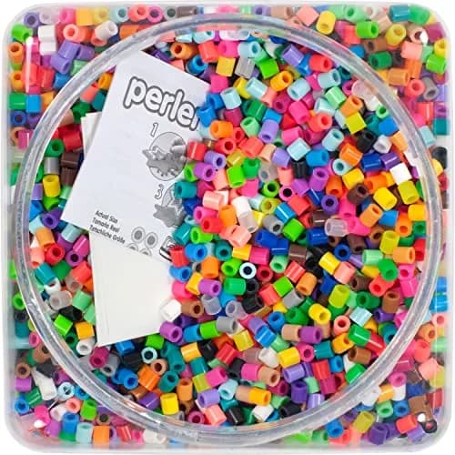 Perler Beads 11,000 Pieces Assorted Colors | Creative Kids Craft Set with Storage (70-120 chars) thumbnail 4