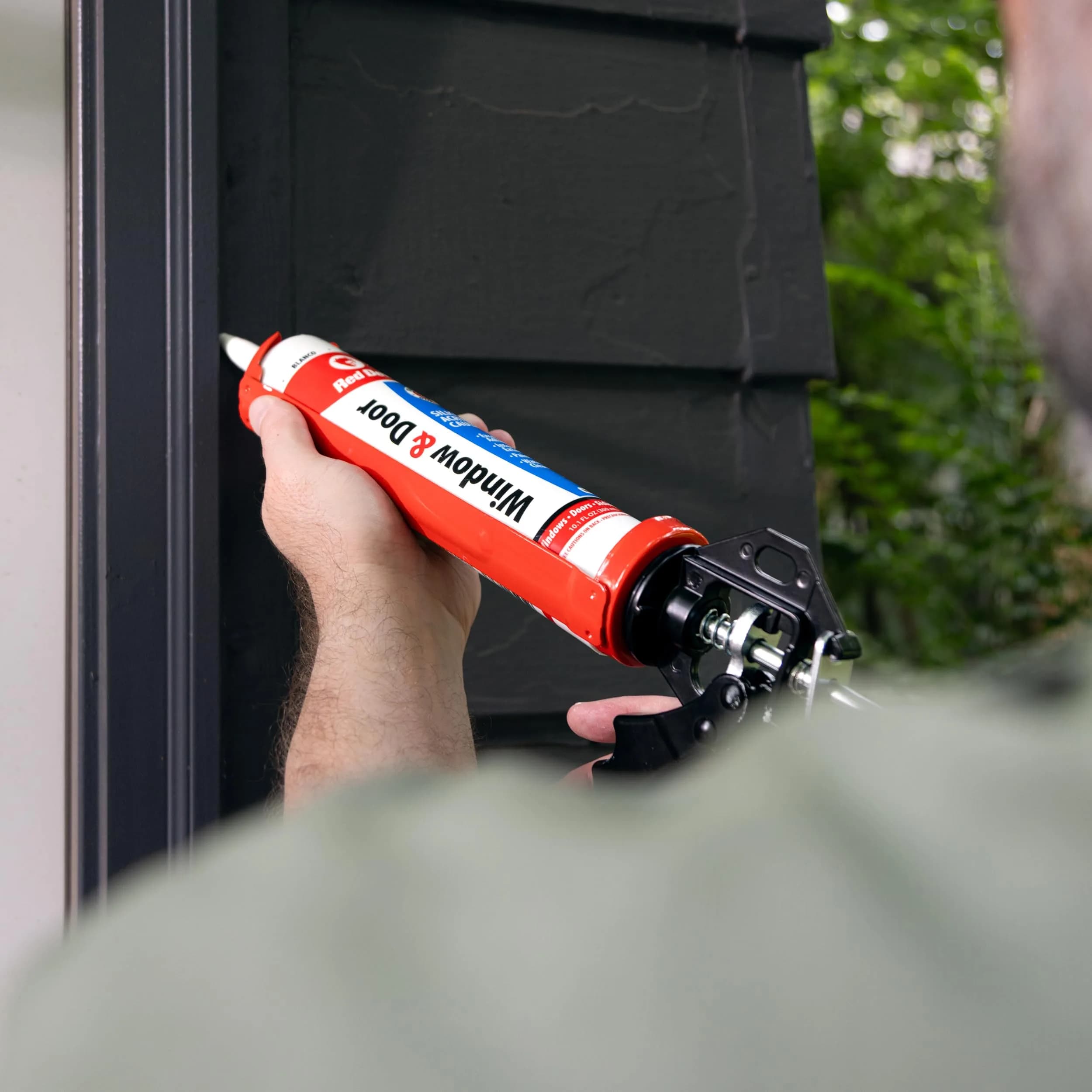 Red Devil Window & Door Silicon Acrylic Caulk Almond 298ml (10.1 Fl Oz) | Seals Drafts & Pests - view 6