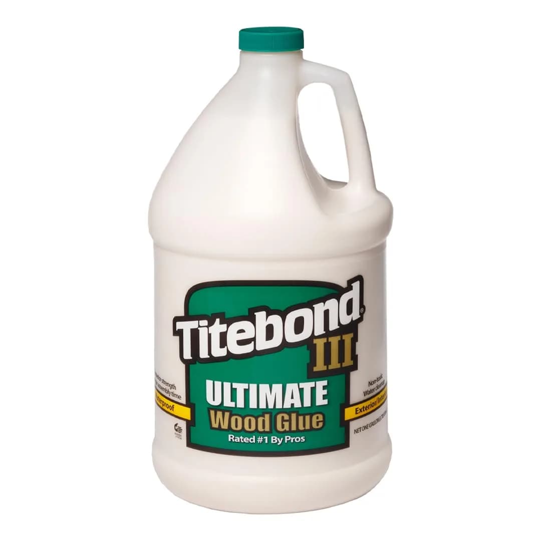 Titebond III Ultimate Wood Glue 128 Fl Oz | Professional Waterproof Adhesive for Woodworking - main product image