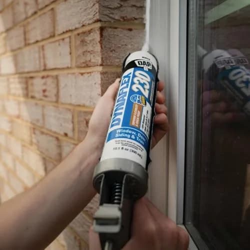 DAP Dynaflex 230 Premium Elastomeric Sealant, Brown, 10.1 Oz | Waterproof, Flexible, Paintable thumbnail 7