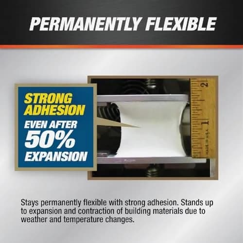 DAP Dynaflex 230 Premium Elastomeric Sealant, Brown, 10.1 Oz | Waterproof, Flexible, Paintable thumbnail 3