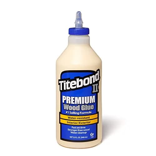 Titebond II Premium Wood Glue 946ml (32 fl oz) | ANSI Type II Waterproof Adhesive thumbnail 1
