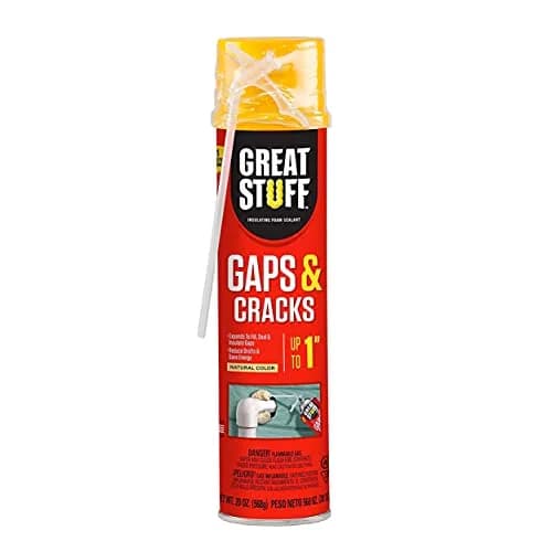 Great Stuff Insulating Foam Sealant 20oz | Airtight, Moisture-Resistant Ivory Sealant thumbnail 1