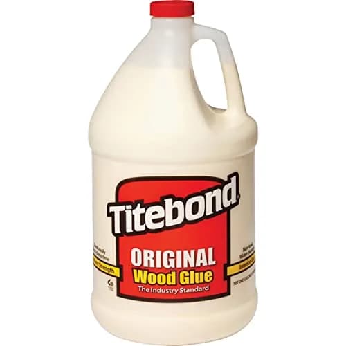 Titebond Original Wood Glue Gallon Yellow | Bonds Stronger Than Wood, Fast Set, Water Cleanup thumbnail 1