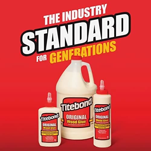 Titebond Original Wood Glue Gallon Yellow | Bonds Stronger Than Wood, Fast Set, Water Cleanup thumbnail 2