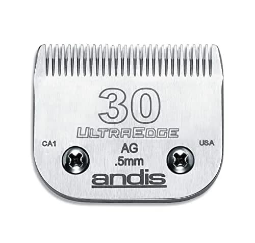 Andis UltraEdge Blade Size 30 1/50in Chrome | Professional Pet Grooming Blade for Large Animals thumbnail 1
