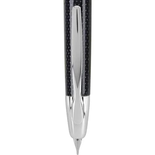 PILOT Vanishing Point Collection Retractable Fountain Pen, Blue Carbonesque with Rhodium Accents, Fine Nib, 16.7cm (6.7in) | Patented Retractable Nib Design thumbnail 4