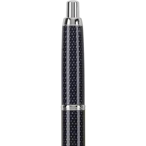 PILOT Vanishing Point Collection Retractable Fountain Pen, Blue Carbonesque with Rhodium Accents, Fine Nib, 16.7cm (6.7in) | Patented Retractable Nib Design thumbnail 5