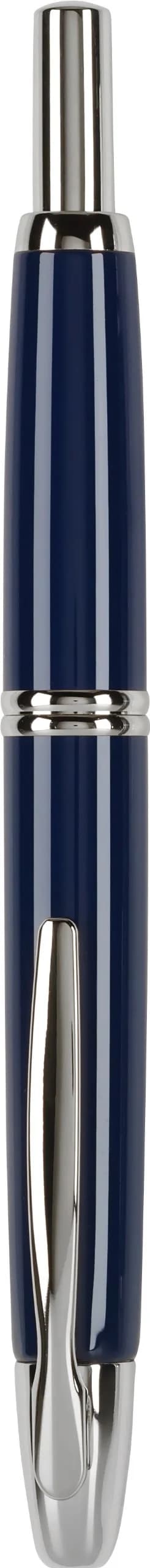 PILOT Vanishing Point Collection Retractable Fountain Pen, Blue/Rhodium, 18K Gold Medium Nib | USA Import, Duties Included - view 2