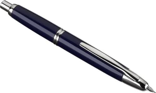 PILOT Vanishing Point Collection Retractable Fountain Pen, Blue/Rhodium, 18K Gold Medium Nib | USA Import, Duties Included thumbnail 3