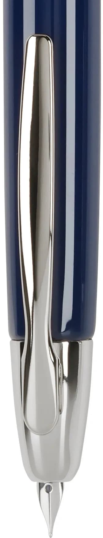 PILOT Vanishing Point Collection Retractable Fountain Pen, Blue/Rhodium, 18K Gold Medium Nib | USA Import, Duties Included - view 4
