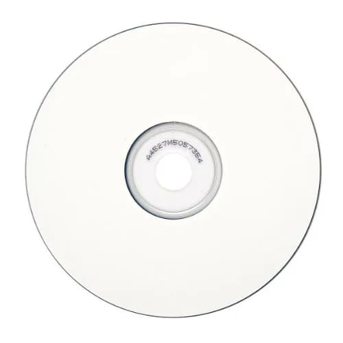 Verbatim DataLifePlus White Thermal Printable CD-R 700MB 52X (50pk Spindle, 80 Min) | Archival Quality for Audio & Data thumbnail 2