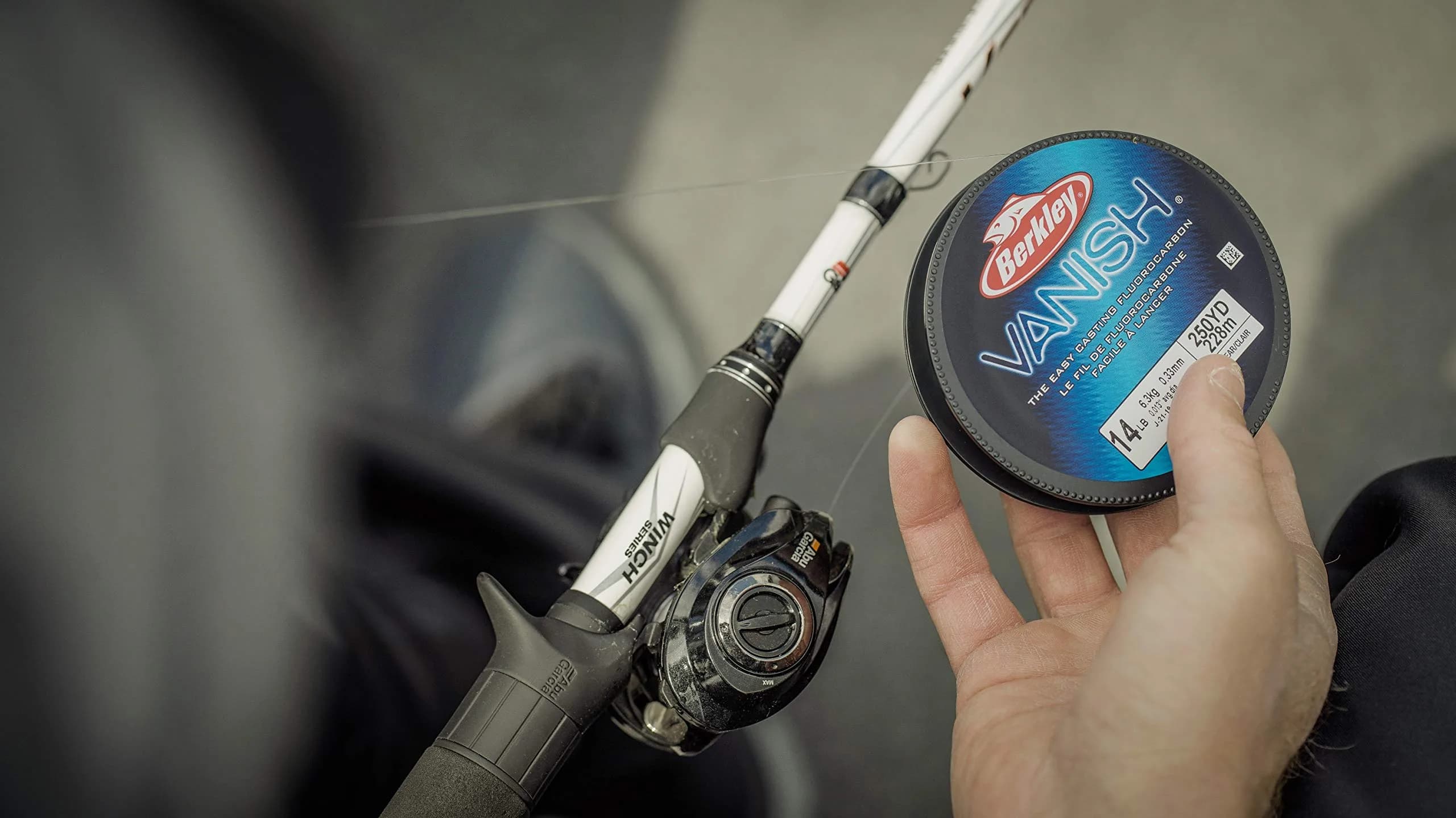 Berkley Vanish Clear 14lb (6.3kg) Fluorocarbon Fishing Line 100m (110yd) | Virtually Invisible Underwater - view 3