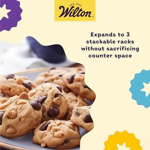 Wilton Excelle Elite 3-Tier Cooling Rack | 41.3cm (16.25 in) x 26.1cm (10.25 in) x 5.5cm (2.25 in) thumbnail 5