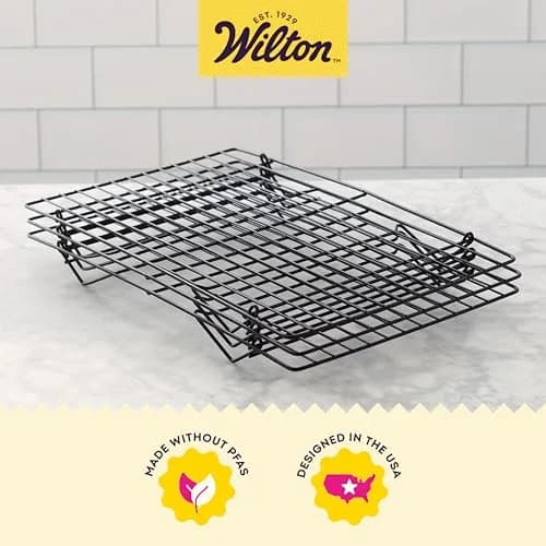 Wilton Excelle Elite 3-Tier Cooling Rack | 41.3cm (16.25 in) x 26.1cm (10.25 in) x 5.5cm (2.25 in) thumbnail 3