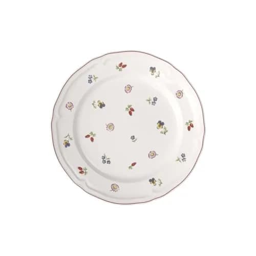 Villeroy & Boch Petite Fleur Dinner Plate, Premium Porcelain, 10.5 in Diameter | Floral Design for Stylish Dining thumbnail 1