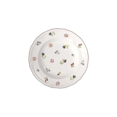 Villeroy & Boch Petite Fleur Soup Plate, 9 oz Porcelain | Floral Garden Design, Made in Germany thumbnail 1