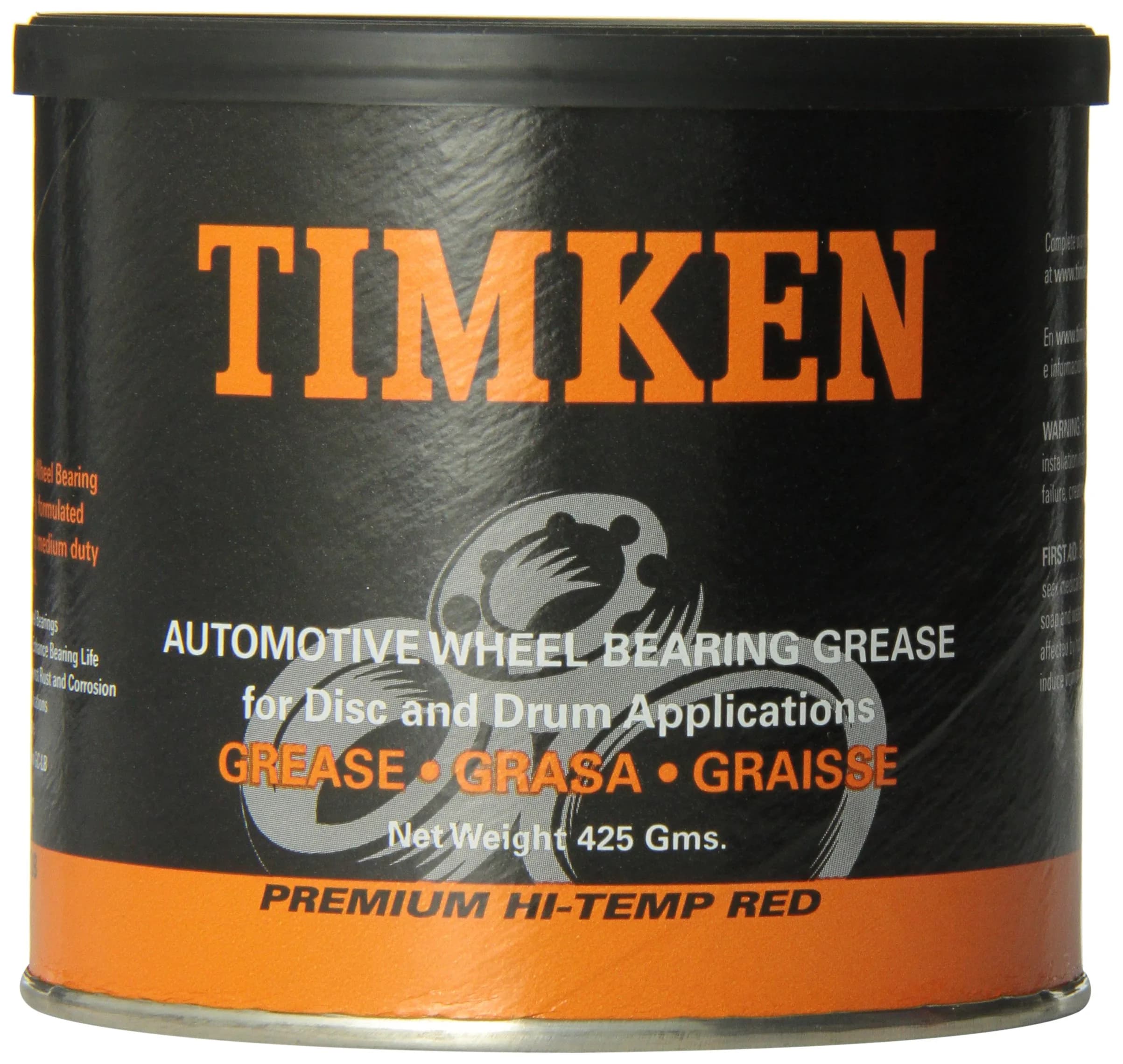 TIMKEN Grease (Pack of 1) Lithium | Wide Temp & Corrosion Inhibitors for Automotive Use