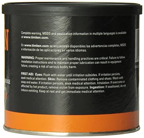TIMKEN Grease (Pack of 1) Lithium | Wide Temp & Corrosion Inhibitors for Automotive Use thumbnail 2