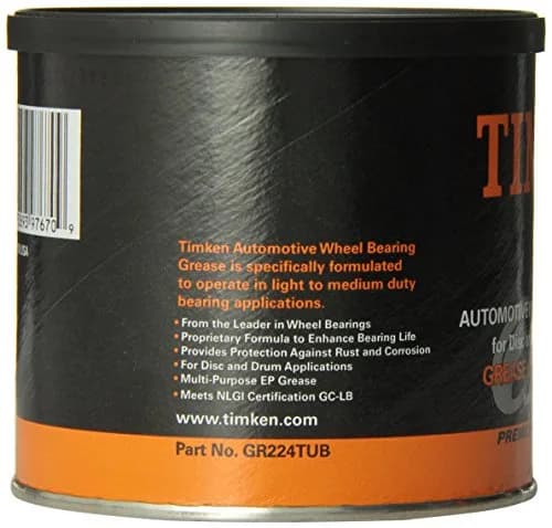TIMKEN Grease (Pack of 1) Lithium | Wide Temp & Corrosion Inhibitors for Automotive Use thumbnail 3