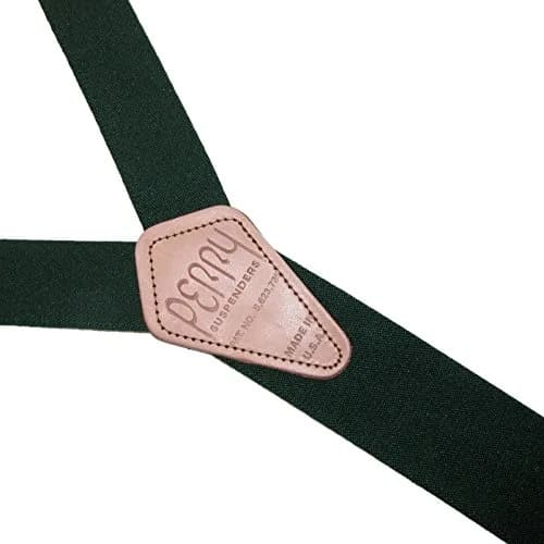 PERRY SUSPENDERS™ 1 1/2" Original Suspenders, Black | Secure Belt Hook Design for All-Day Comfort thumbnail 2