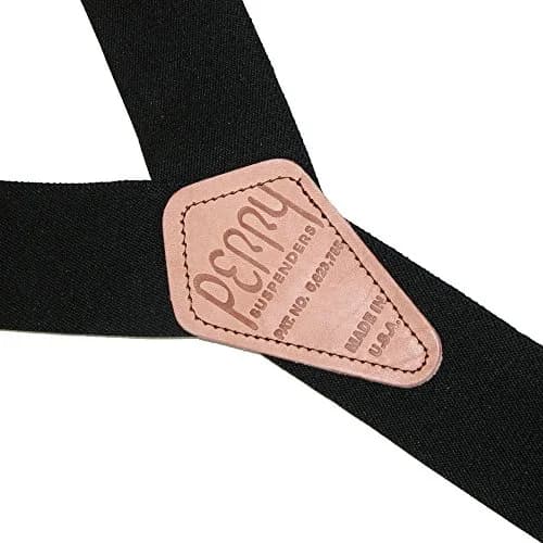 PERRY SUSPENDERS 2" Original (Tan, Big & Tall) | Durable Belt Hook Suspenders for Men thumbnail 2
