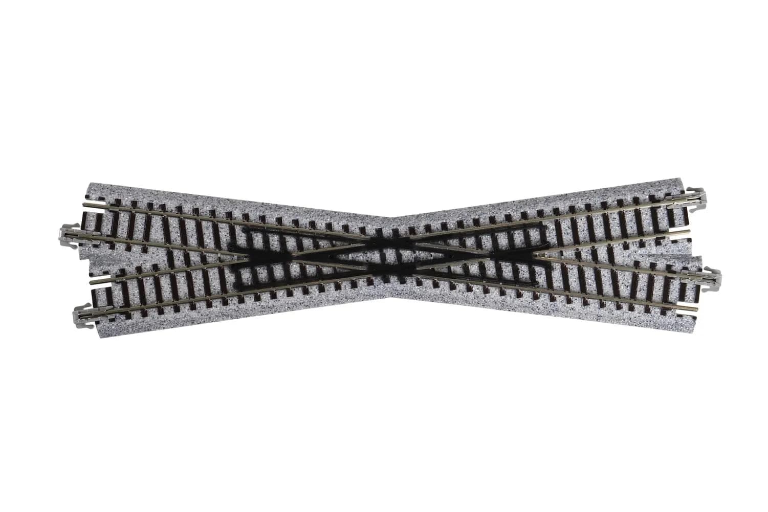 Kato N Scale 186mm 7-5/16 15-Degree Right-Hand Crossing | True to Life Detail, Expert Design