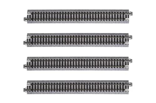 Kato N Scale Unitrack 7 5/16" (186mm) Straight Track - 4 per package | Precision Engineered Model Railroad Component thumbnail 4