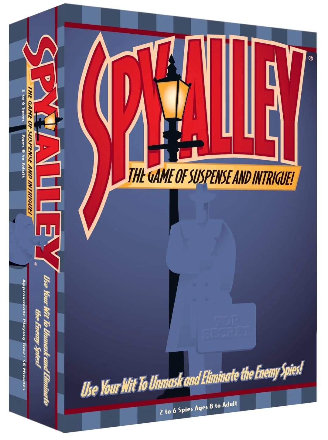 SPY ALLEY Strategy Board Game - Social Deduction & Bluffing - Family Fun - Ages 8+ | Award-Winning