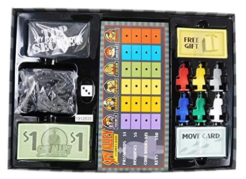 SPY ALLEY Strategy Board Game - Social Deduction & Bluffing - Family Fun - Ages 8+ | Award-Winning thumbnail 4