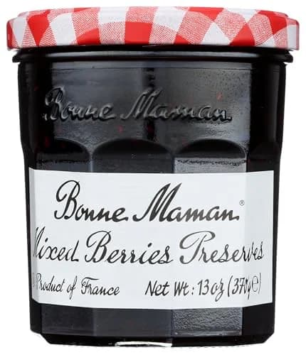 Bonne Maman Mixed Berry Preserve 13-Ounce | Natural Fruit Blend with French Flavor thumbnail 1