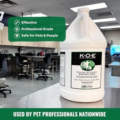Odorcide K.O.E. Kennel Odor Eliminator Concentrate 3.78 L (128 Fl Oz) | Non-Enzymatic Formula for Strong Pet Odors thumbnail 6