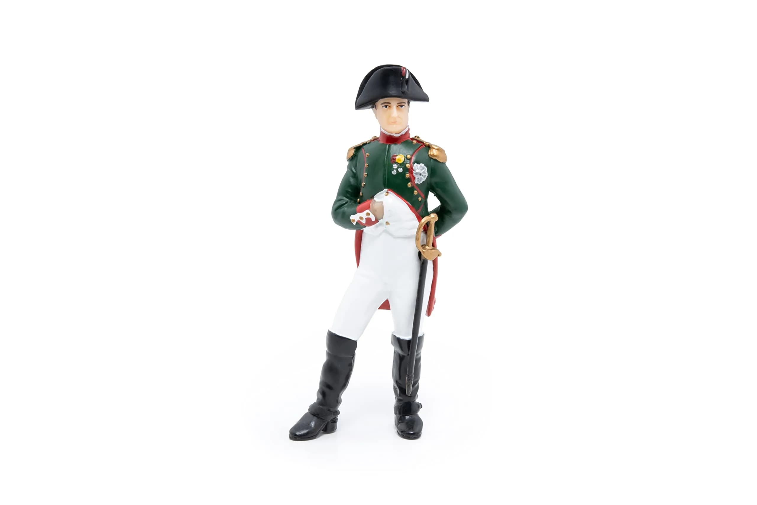 Papo Realistic Napoleon Bonaparte Figurine 10cm (3.94in) | Educational Historical Toy for Kids Ages 3+ - main product image
