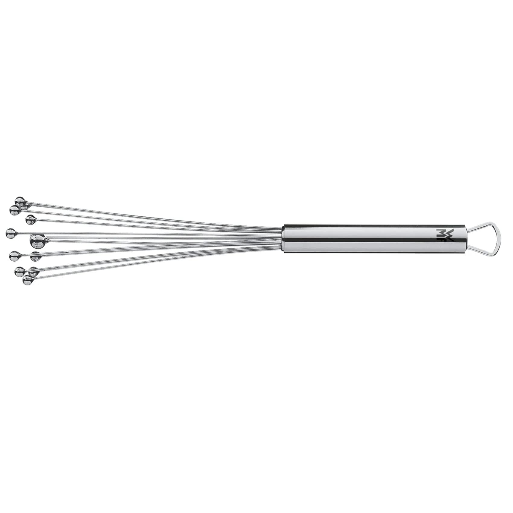 WMF Profi Plus Whisk - 27 cm, Stainless Steel Balls, Cromargan Stainless Steel, Partially Matte | Professional Kitchen Utensil