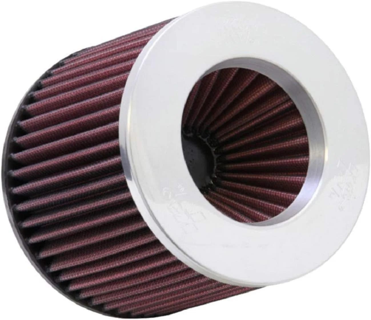 K&N RR-3003 High-Flow Original Lifetime Reverse Conical Universal Air Filter: 12.7 cm (5 In) Height | Engineered Power & 4 Layers of Protection - main product image