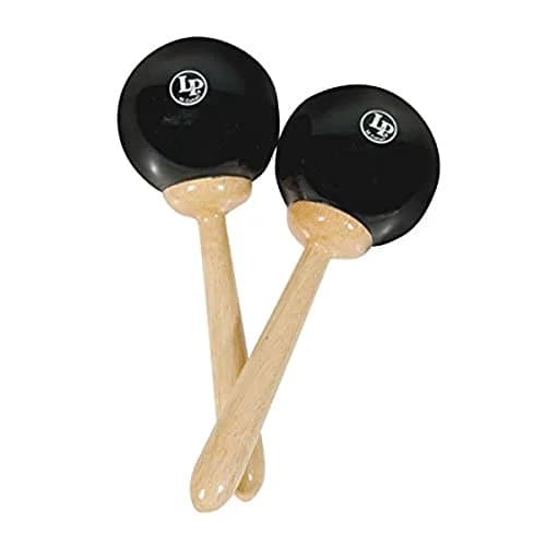 Latin Percussion LP389 Fiber Maracas | Fiberglass Shell & Wood Handle, Pair thumbnail 1
