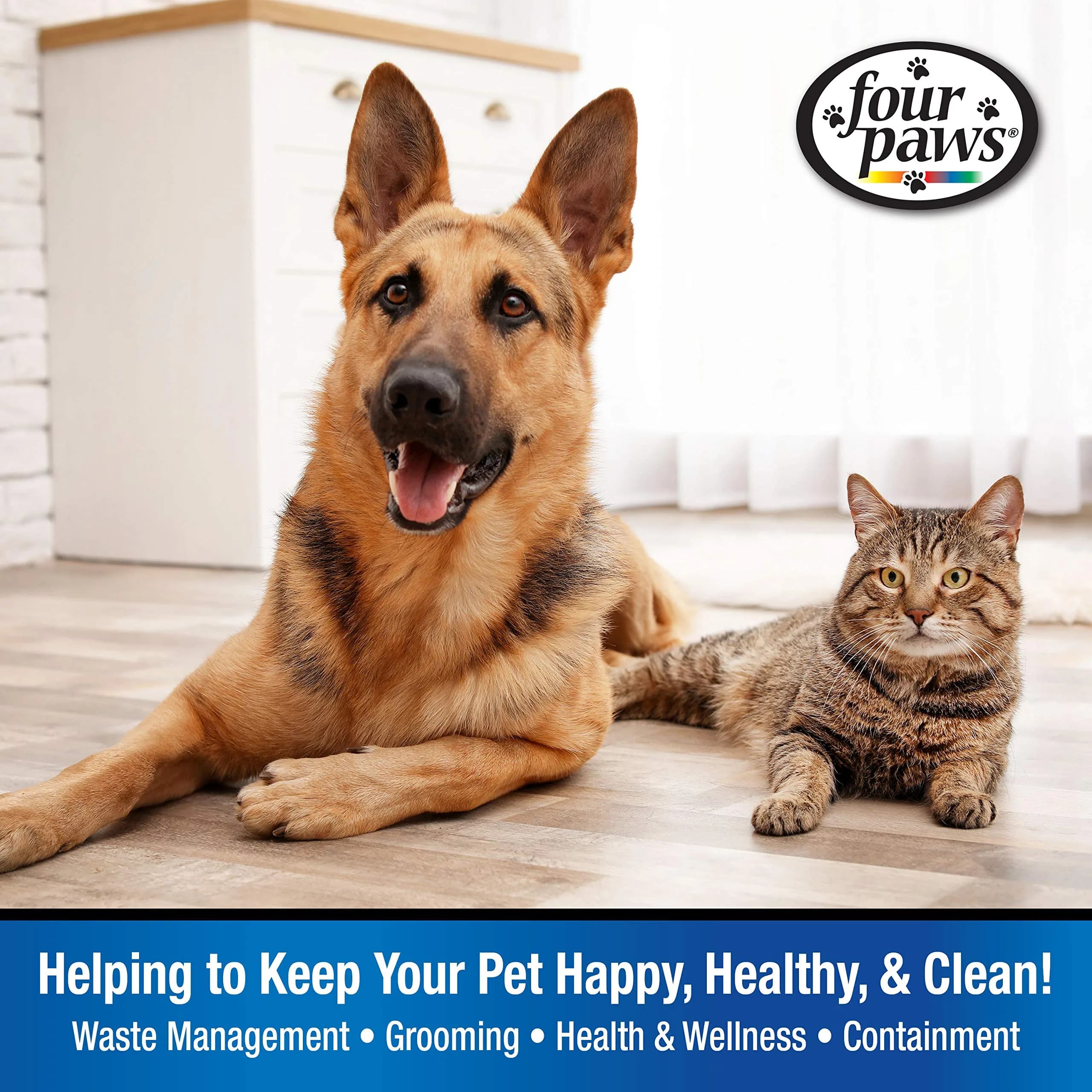 Four Paws Keep Off! Pet Repellent Spray for Outdoors & Indoors, Cat & Kitten Chew & Scratch Deterrent, 177ml (6 oz) - view 5