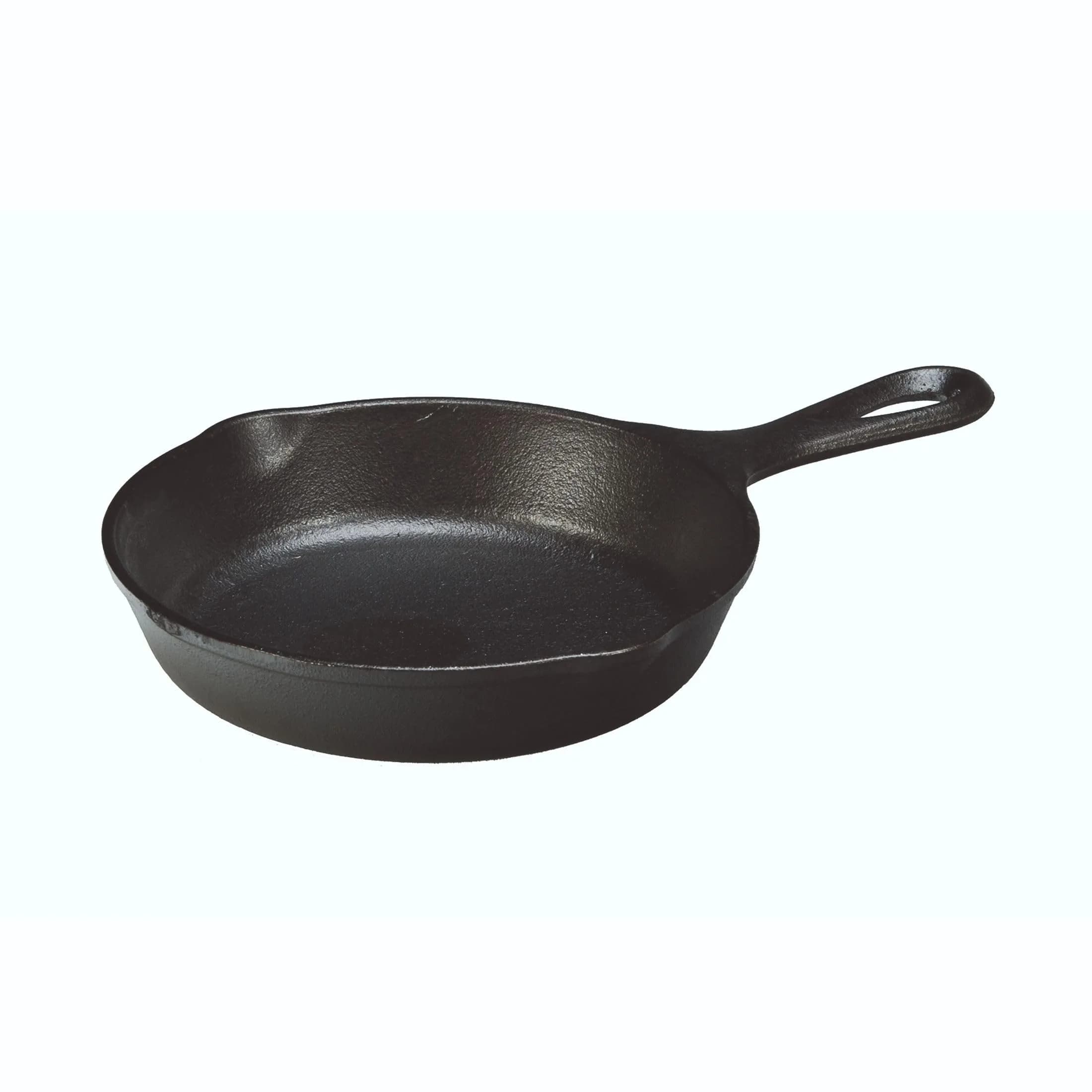 Lodge Seasoned Cast Iron Skillet 6.5 Inch | Naturally Non-Stick Cookware for Oven, Stove, Grill, Campfire - view 2