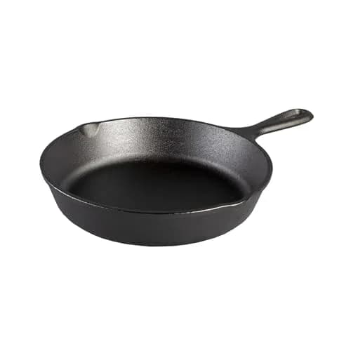 Lodge 9 Inch Seasoned Cast Iron Skillet | Naturally Non-Stick & Oven Safe thumbnail 3