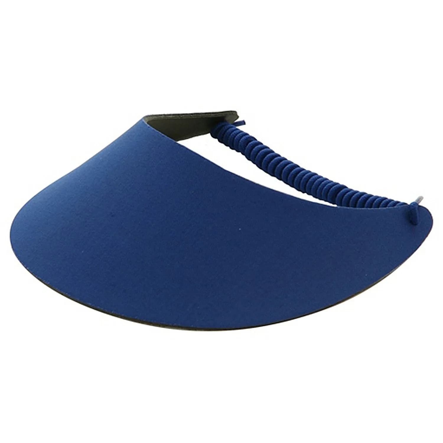 Mega Cap Women's Cotton Solid Sun Visor Hat | Lightweight UV Protection (70-120 chars) — Royal