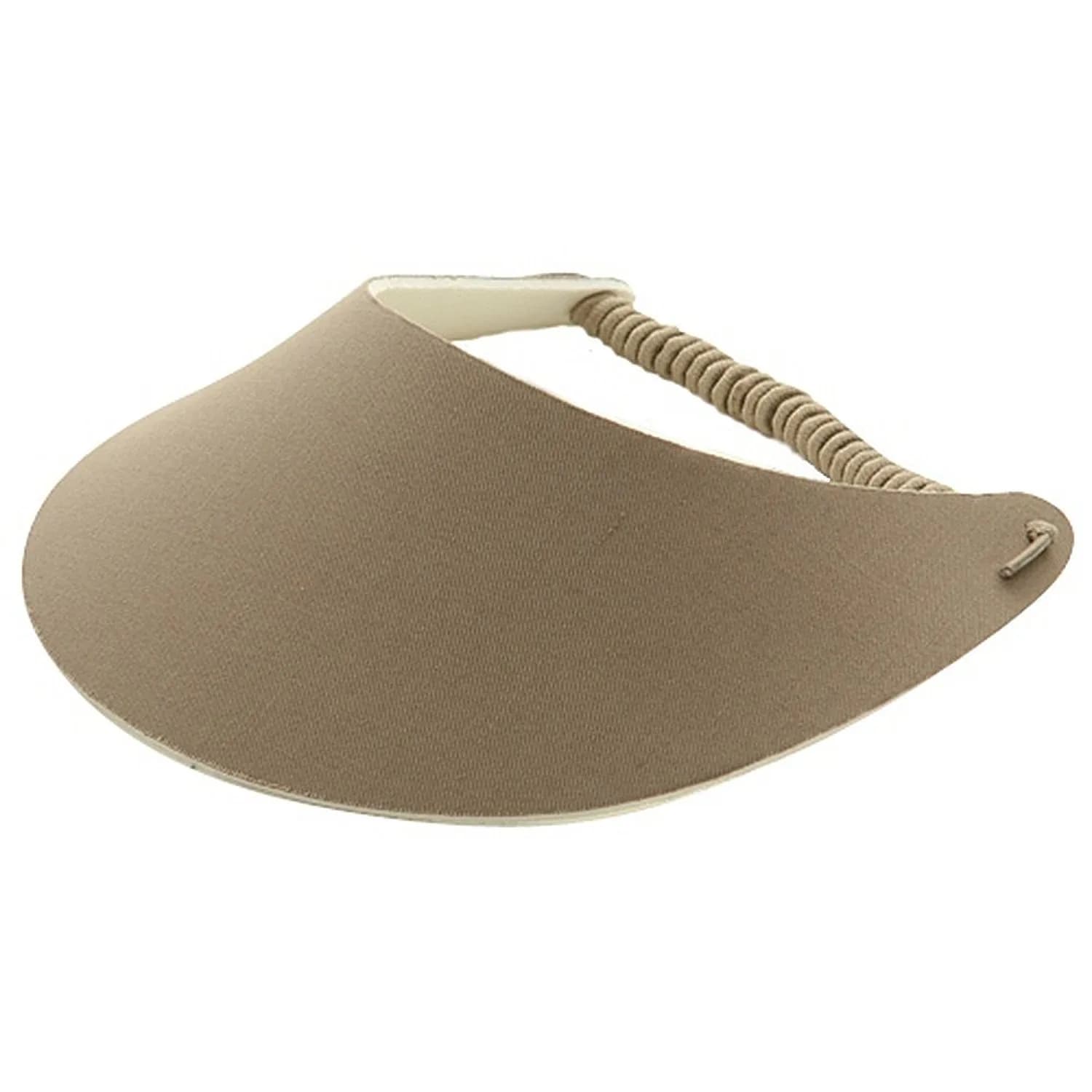 Mega Cap Women's Cotton Solid Sun Visor Hat | Lightweight UV Protection (70-120 chars)