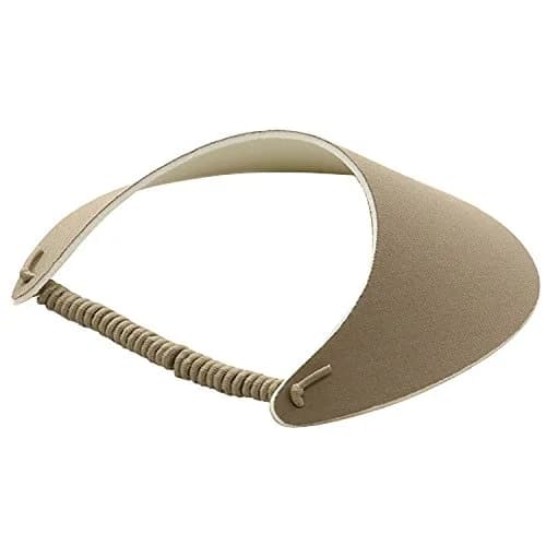 Mega Cap Women's Cotton Solid Sun Visor Hat | Lightweight UV Protection (70-120 chars) thumbnail 2